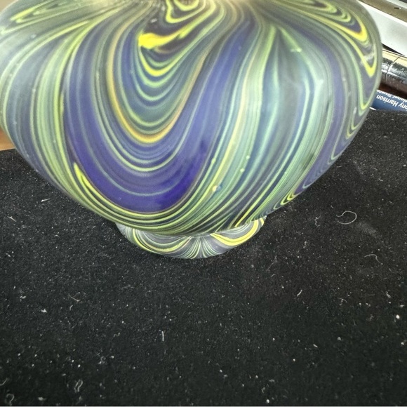 La Tee Da home fragrance lamp large glass tapered lattice crown grey multi - Picture 11 of 14